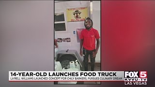 14-year-old launches food truck, culinary dream