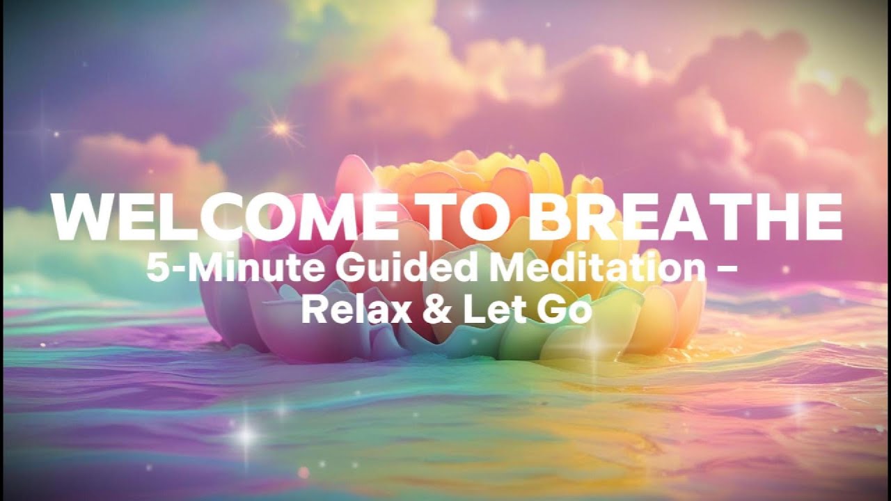 🌿 5-Minute Guided Meditation for Stress Relief & Relaxation - YouTube