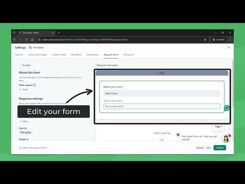 Creating a form on Wrike