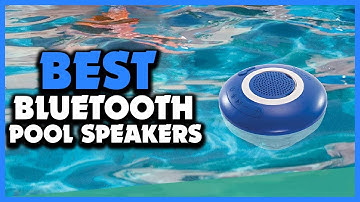 ✅ Top 5 Best Bluetooth Floating Pool Speakers In 2022