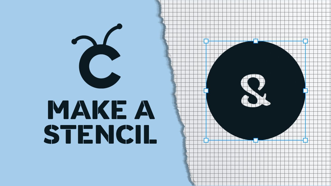 How to Make a Cricut Stencil using a Stencil Blank - Hey, Let's Make Stuff