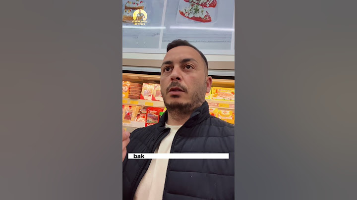 Almanya’da Türk marketinde alış veriş 😃