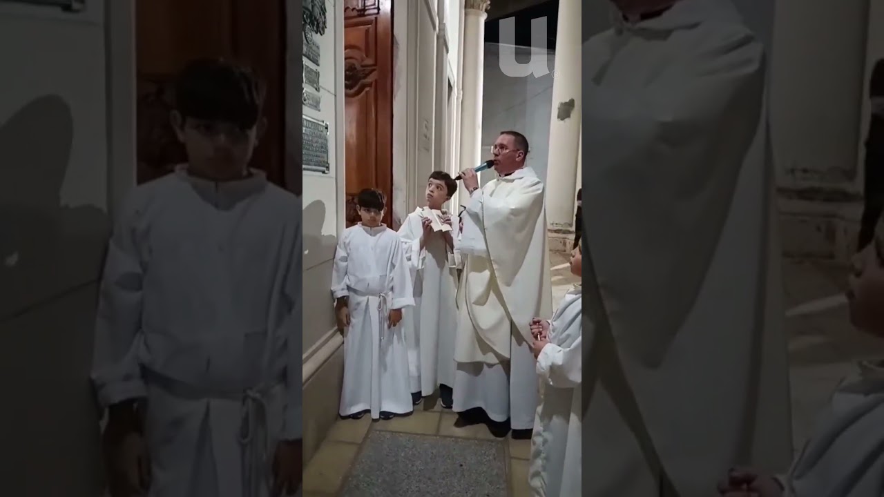 Se habilitó la Nueva Iluminación de la Torre del Templo San Carlos Borromeo