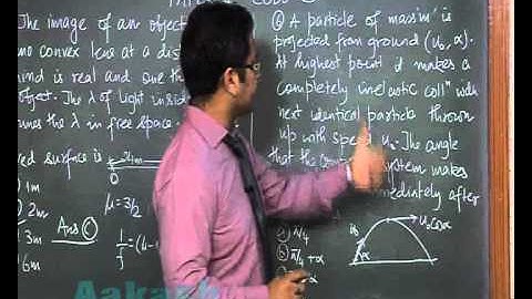 JEE-Advanced 2013 Paper-1 Physics Solution (Question 05-06) by Aakash IIT-JEE