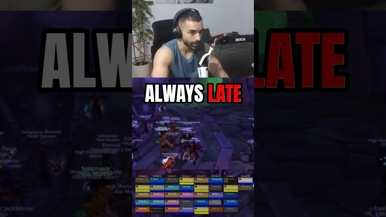 Classic WoW Raiders Are Irresponsible