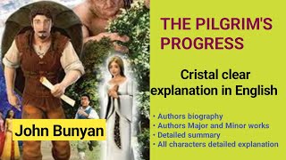 Famous John Bunyan's The Pilgrims progress summary in english explanation| ugc net| ideunom, Tnset , pgtrb Net Worth