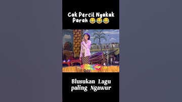 Cak Percil Blusukan Lagu Ngakak #trending #viral #cakpercil #fyp #cakpercilcs #percilkuntet