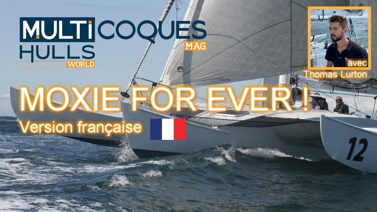 ⁣Moxie - le trimaran vainqueur de l'Ostar 1980 - Objectif Route du Rhum 2022