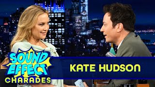 Sound Effect Charades With Kate Hudson  The Tonight Show Starring Jimmy Fallon