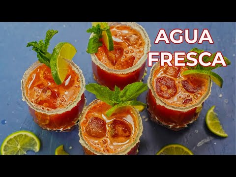 How to Make Watermelon Agua Fresca | Mexican Watermelon Non-Alcoholic Beverage | Spoorthy Cuisine