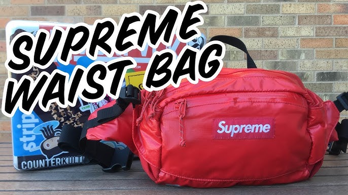 Supreme Waist Bag (SS19) Red – First Look SLC