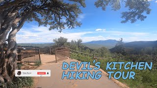 Walking Devil's Kitchen National Monument - On Nebo Loop Road