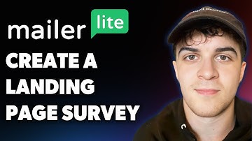 How to Create a Landing Page Survey with Mailerlite (Full 2025 Guide)