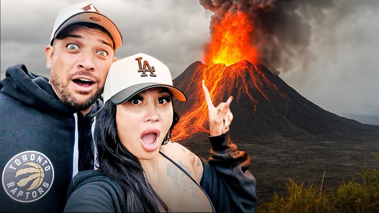 МЫ ПОЕЗДКИ СМОТРЕТЬ НА ИЗВЕРЖАЮЩИЕСЯ ВУЛКАНЫ! *это было безумие*