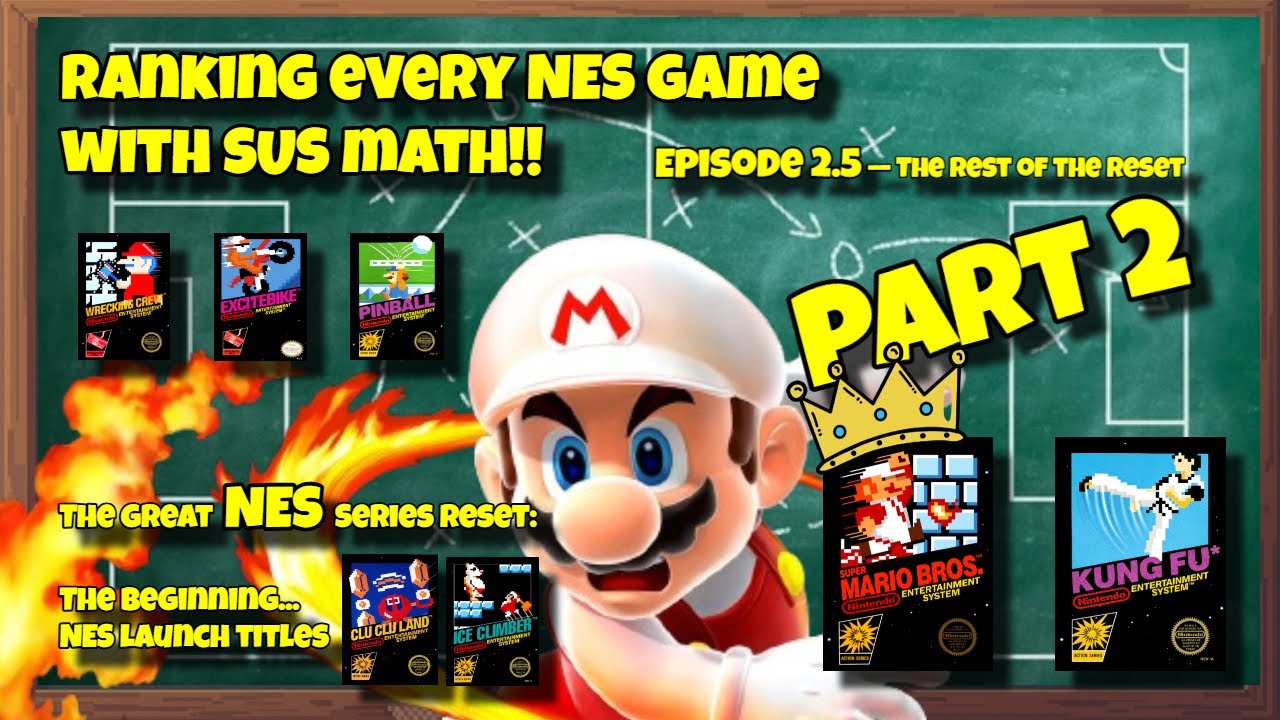 Рейтинг всех игр для NES от SUS MATH, эпизод 2.5, часть 2 — Остальная часть перезагрузки