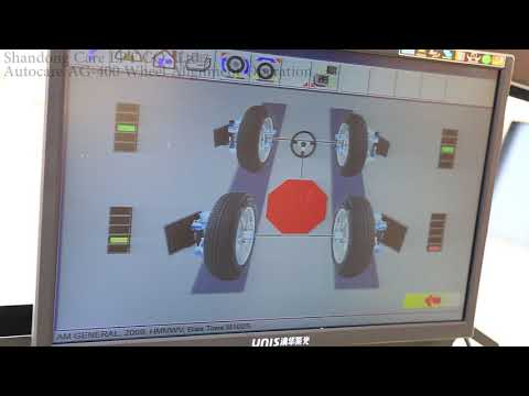 How to Operate 3D Wheel Alignment Machine AG-400 Operation Video