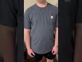 Best Carhartt K87 Pocket T Shirt Heavyweight Cotton Classic Style
