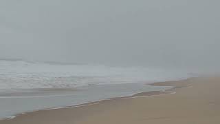 Ocean City, MD beach in January 