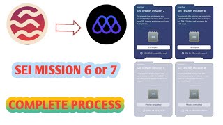 Sei Testnet Mission 6 Or 7 Complete Process 🤑