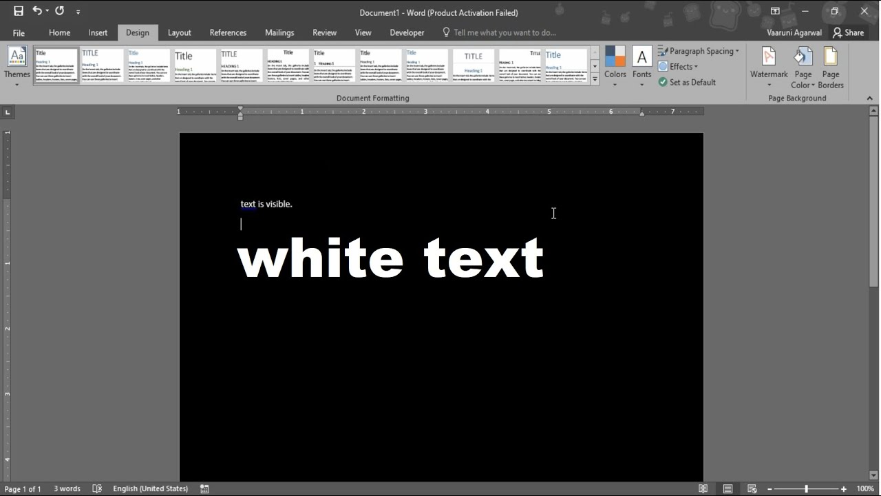 Muốn thay đổi nền đen chữ trắng trong Microsoft Word một cách dễ dàng? Đó là điều tuyệt vời. Chỉ với vài cú nhấp chuột, bạn đã có thể đổi nền và tiếp tục công việc mà không gây ảnh hưởng đến mắt của bạn. Click vào hình ảnh để xem chi tiết thao tác đơn giản như thế nào nhé!