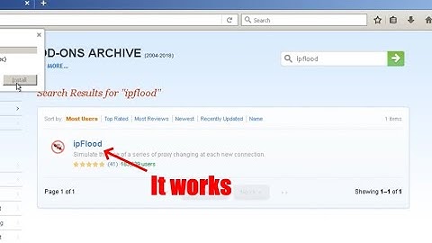 Firefox 52.9.1 ESR setup + browsec vpn and ipflood demo on Windows 2000