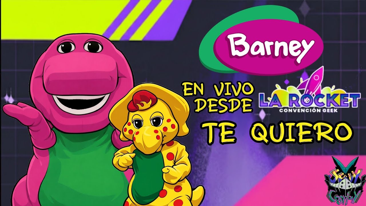 Barney Te Quiero En Vivo Desde La Rocket Fest 🚀 En Tampico 🦀 - YouTube