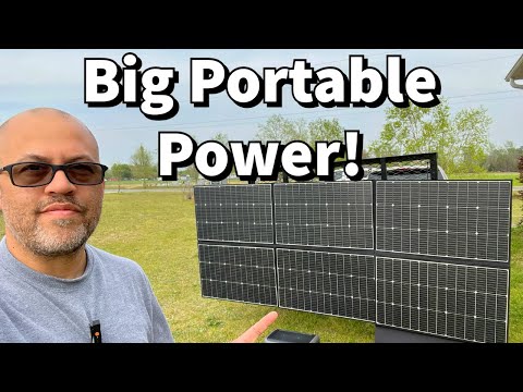 AllPowers SP039 600 Watt Portable Solar Panel Largest Portable Panel - GO BIG!