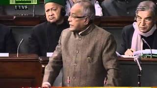 Pranab Mukherjee in Lok Sabha : Debate on Lokpal Bill 2011 on Dec 27, 2011 - Part 1 of 4