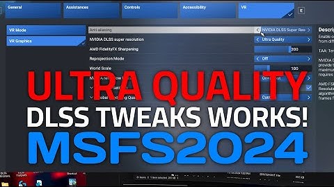 How to enable ULTRA QUALITY in MSFS2024!