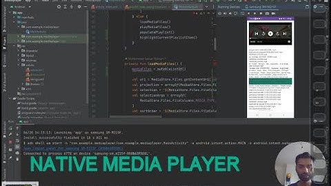 Native MediaPlayer with ExoPlayer || 2023
