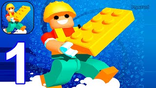 Toy Block 3D: City Build - Gameplay Walkthrough Part 1 Tutorial Build Block City 3D Android GamePlay screenshot 4