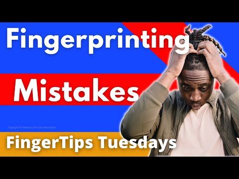 Avoid These Costly Live Scan Fingerprinting Mistakes | FingerTips #18