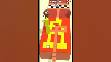 Stacky Dash level 59 || IOS Android Gameplay walkthrough