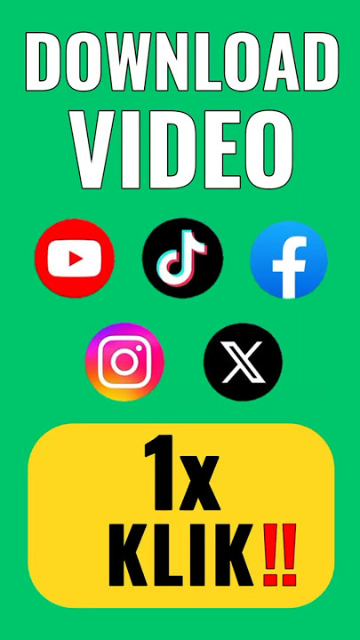 APLIKASI SAKTI! DOWNLOAD VIDEO CUMA 1 KLIK