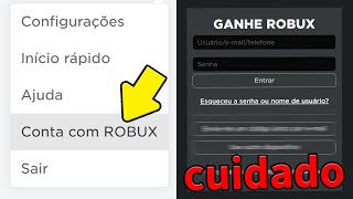 RTC em português  on X: NOTÍCIA: O Roblox fez uma pequena mudança no  botão de Robux de seu site. 💰⏣ Ao clicar no botão, você verá seu saldo de  Robux e