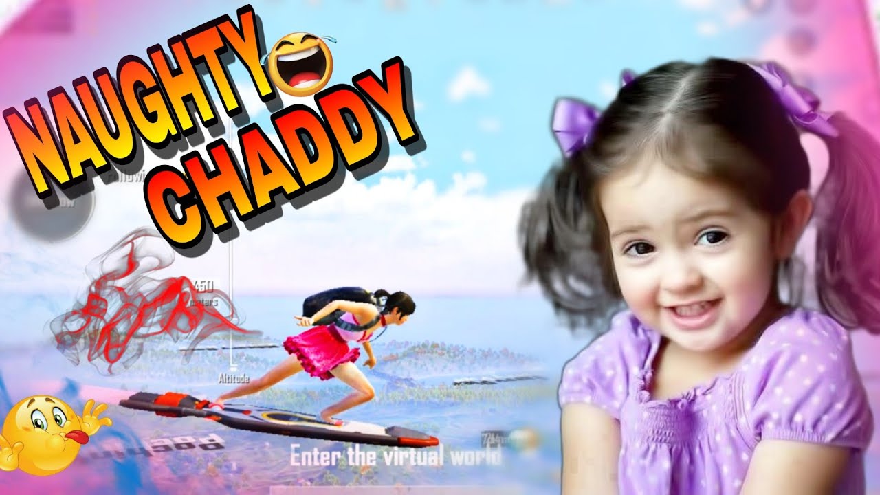 NAUGHTY CHADDY || BGMI FUNNY GAMEPLAY || OP CHIKU ||