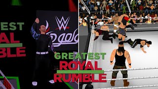 WWE 50 Man Royal Rumble match-  "Greatest Rumble Ever" screenshot 4