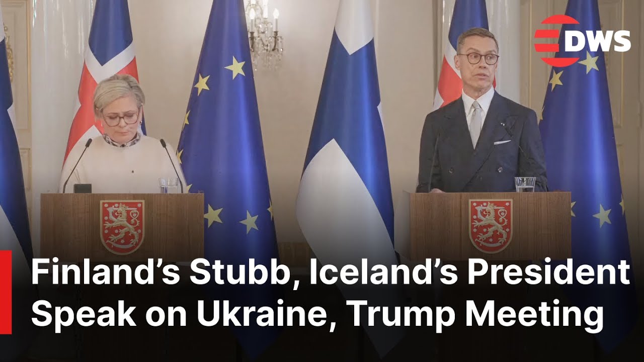 ПОЛНЫЙ ПРЕСС-ОТЧЕТ: Стубб из Финляндии и Халла из Исландии обращаются к войне на Украине, Трампу ...