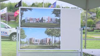 Governor Josh Shapiro helped break ground on new Hollidaysburg Veterans Home