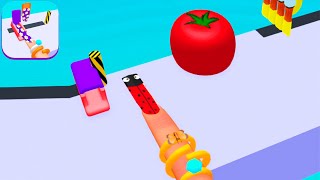 NAIL STYLIST game MAX BEST LEVEL NEW GAME 💇‍♀️💕🌈 Gameplay All Levels Walkthrough iOS Android 3D App screenshot 4