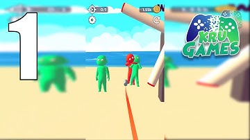 Bullet Bender Gameplay Walkthrough #1 (Android, IOS)