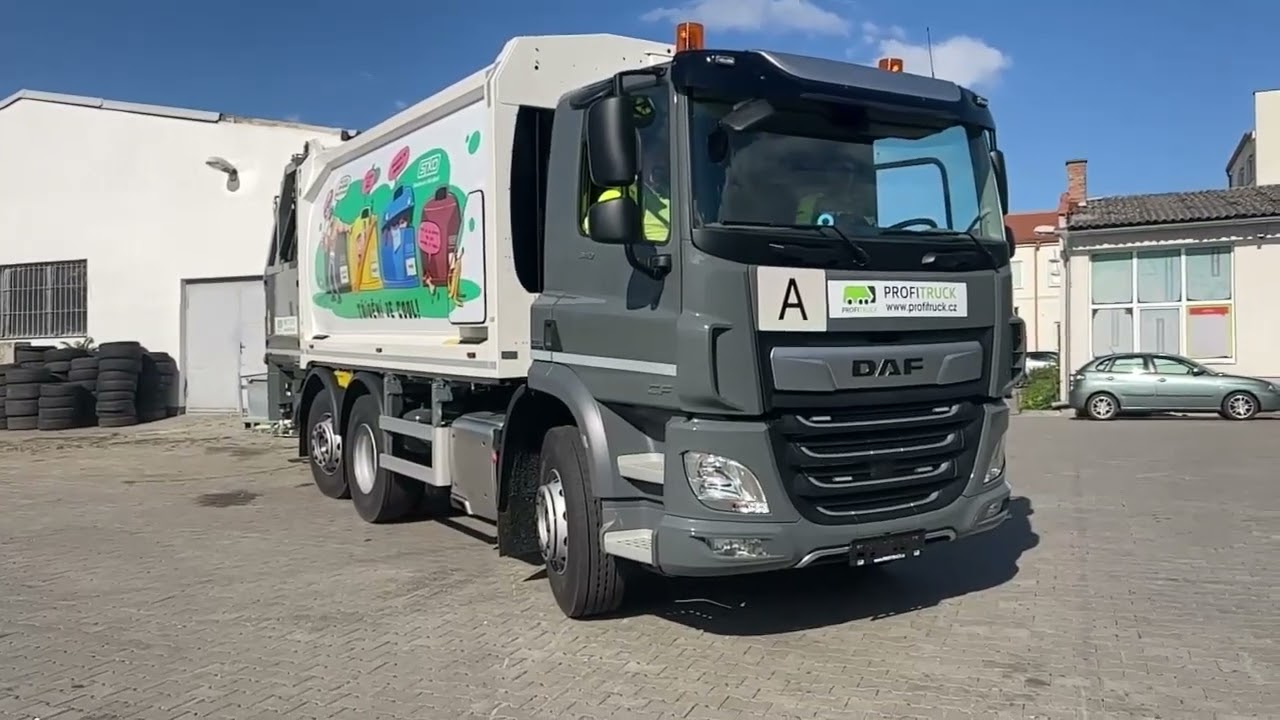 Nástavba Geesink GPM IV 20H25 TH na podvozku DAF 6x2