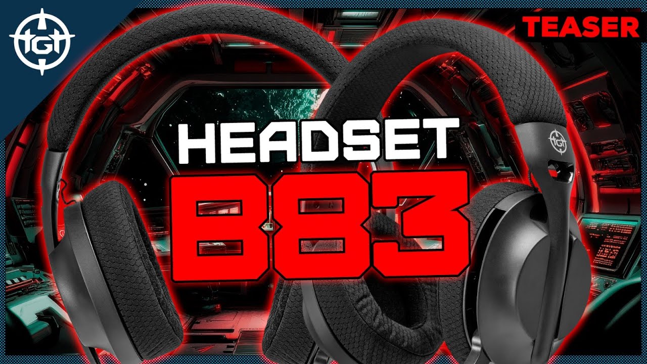 TEASER Headset Gamer TGT B83, Drivers 40mm, Preto, TGT-B83-BLK01 - YouTube