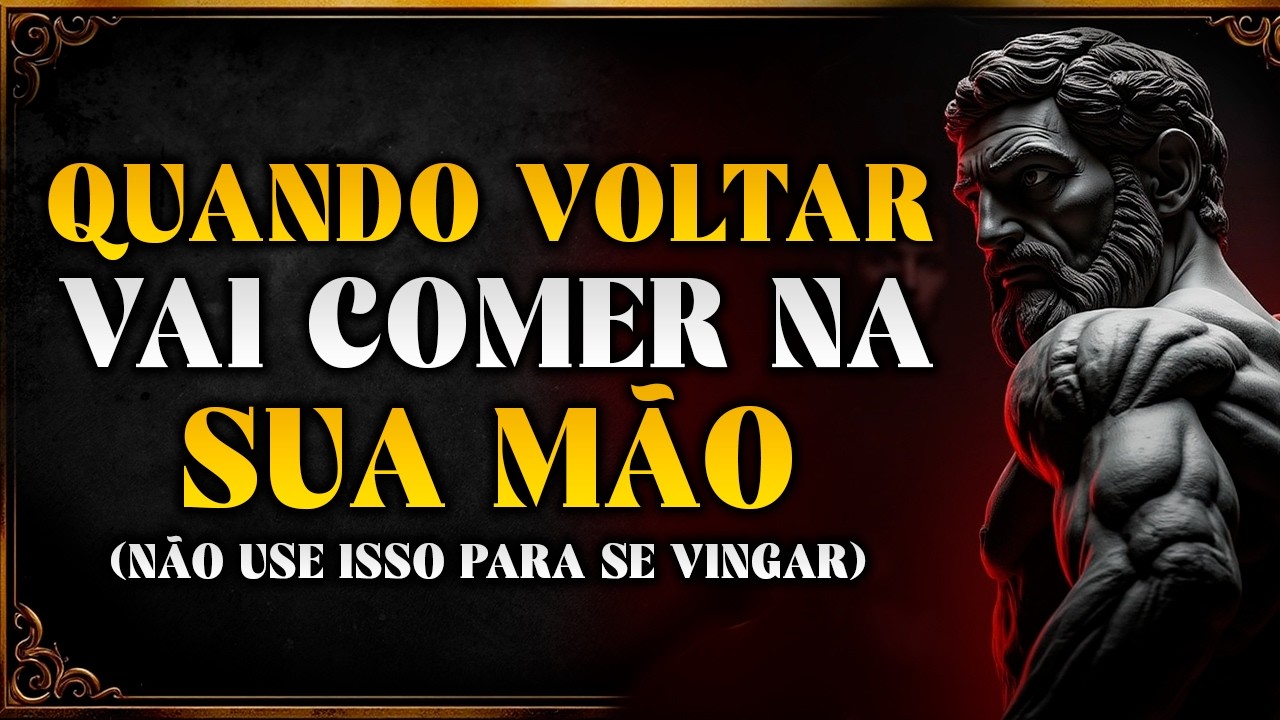 FAÇA AQUELA PESSOA VOLTAR OBCECADA POR VOCÊ | ESTOICISMO 🏛️