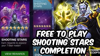 Shooting Stars Completion for 7 Star Shards &amp; Paragon Crystals - Marvel Contest of Champions