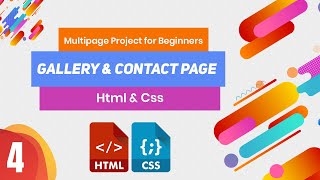 How To Make A Responsive Multipage Website Using HTML CSS | Step by Step In Bangla | Part 4