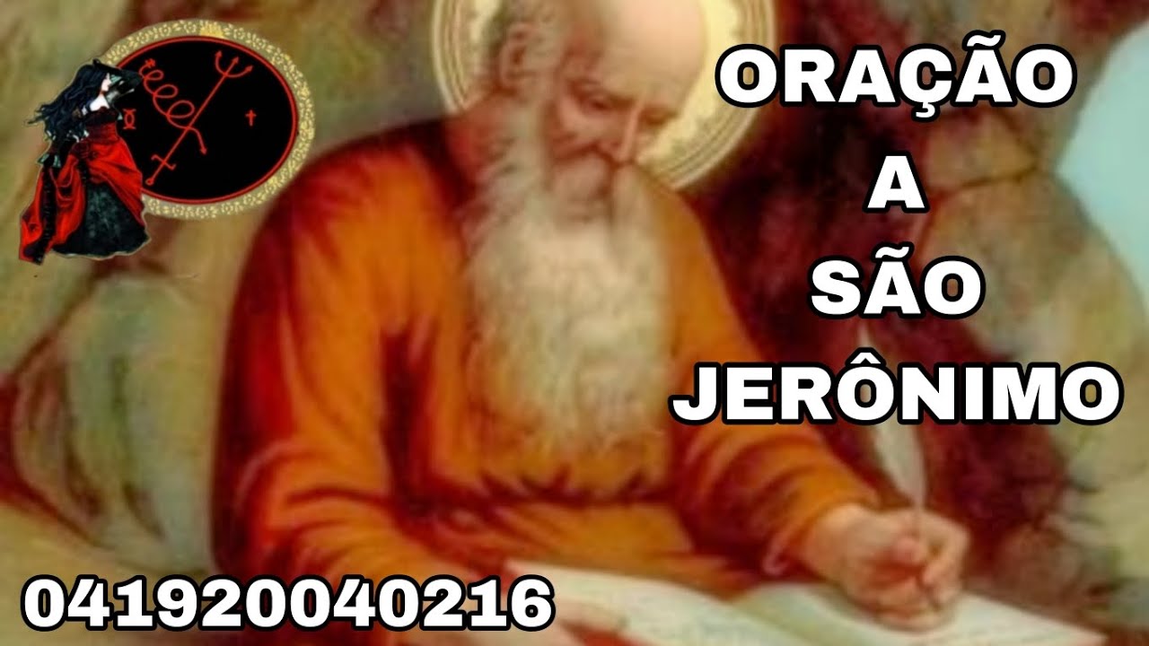 ORAÇÃO A SÃO JERÔNIMO