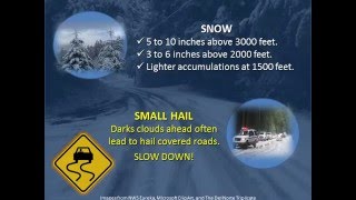 Winter Weather Wednesday Night Through Thursday