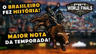 Ele Fez a MAIOR NOTA na FINAL MUNDIAL de RODEIO NA PBR 2026