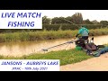 LIVE FISHING MATCH - Jansons Fishery - Aubreys Lake - JMAC -  10.7.21
